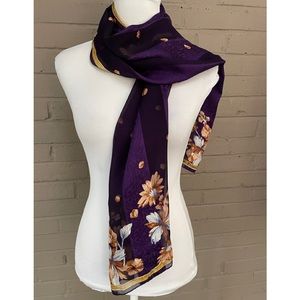 Anne Klein vintage silk scarf